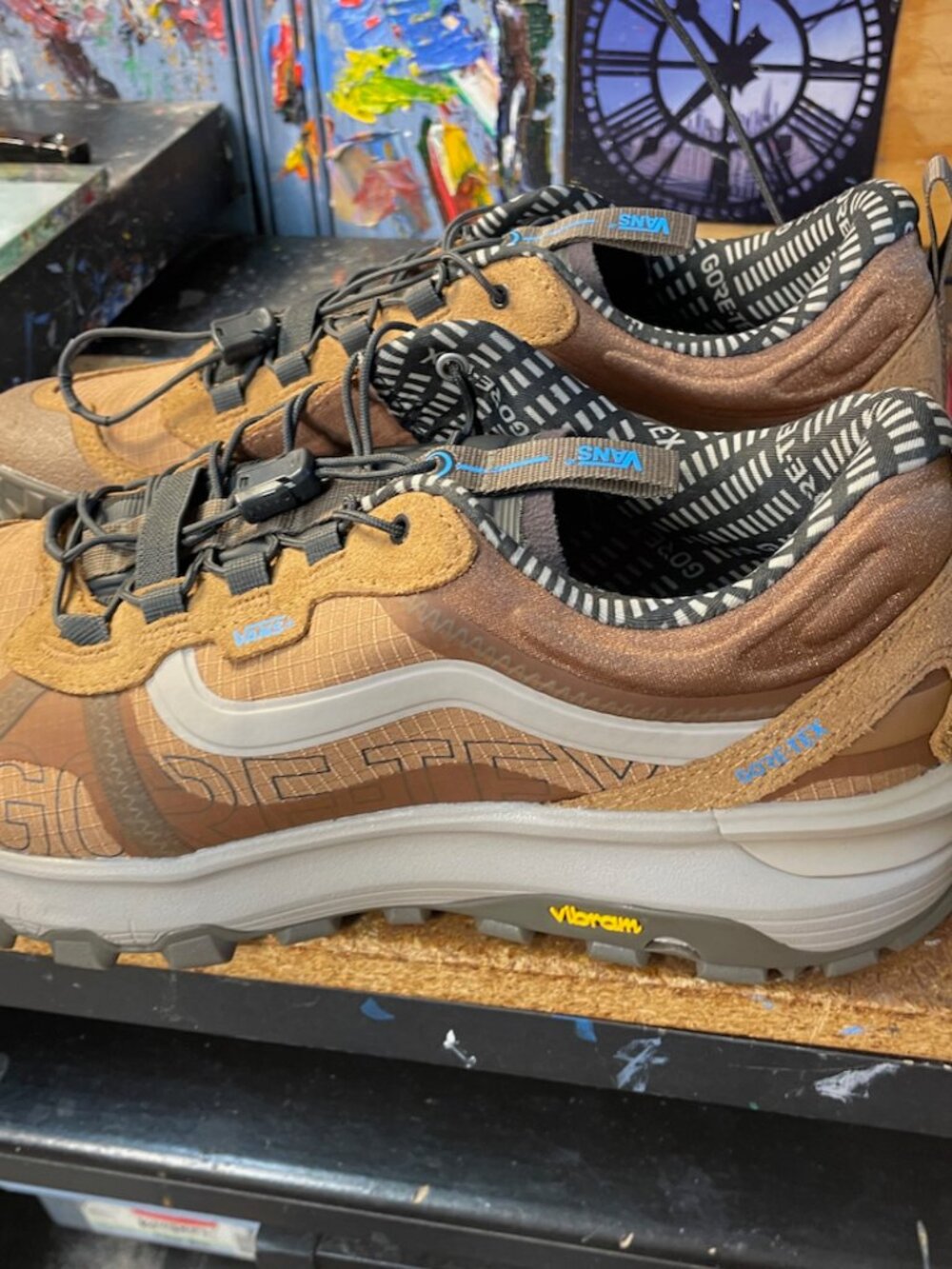 Vans Crosspath XC Gore Tex Chipmunk Mushroom Size US 10.5 Men New VN000EKHG11 - Picture 1 of 7